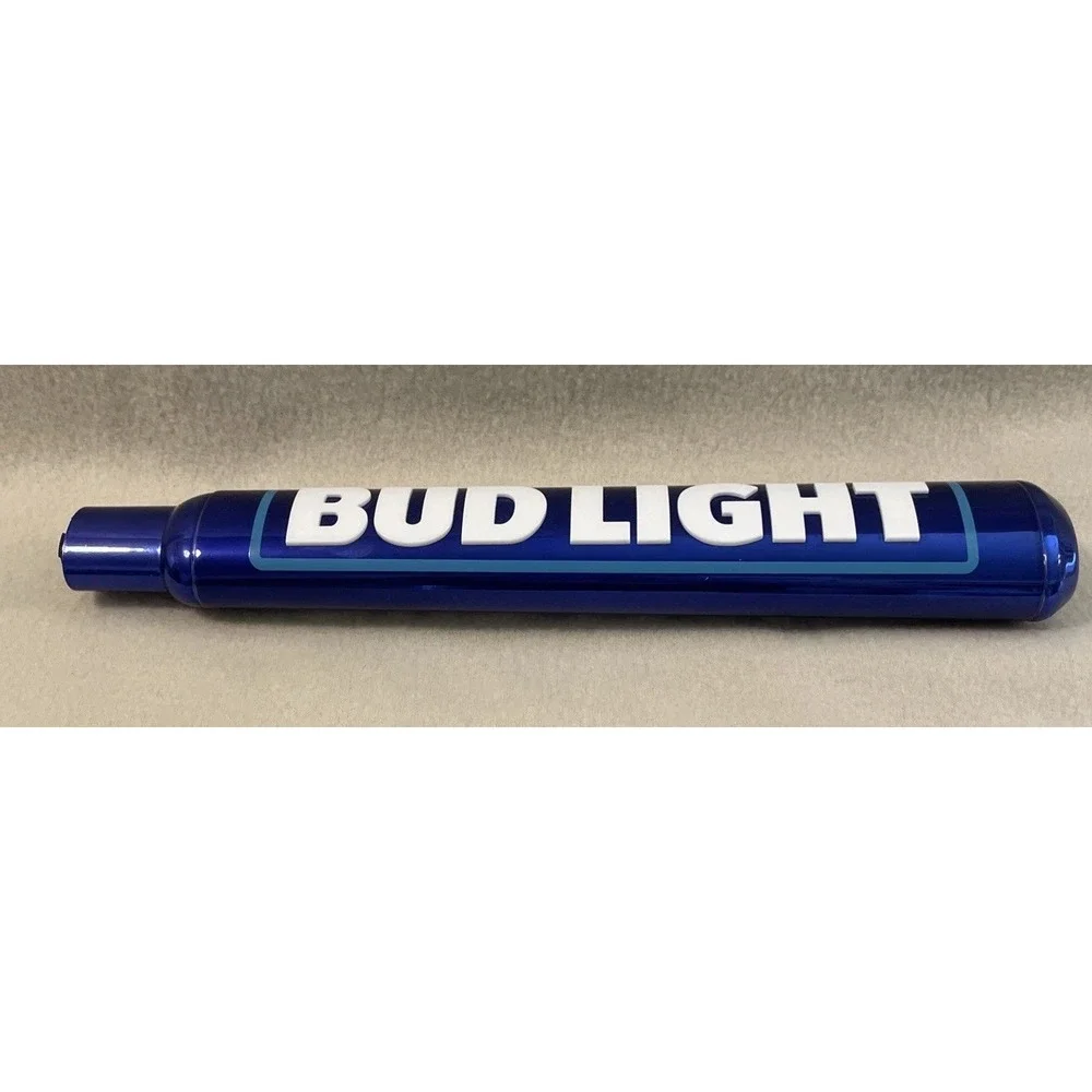 Bud Light Aluminum Beer Tap Handle Pull 12